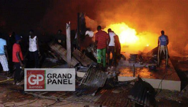 INCENDIE MARCHE OCCAS