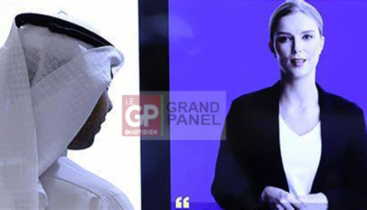 Une-presentatrice-de-television-virtuelle-au-Koweit