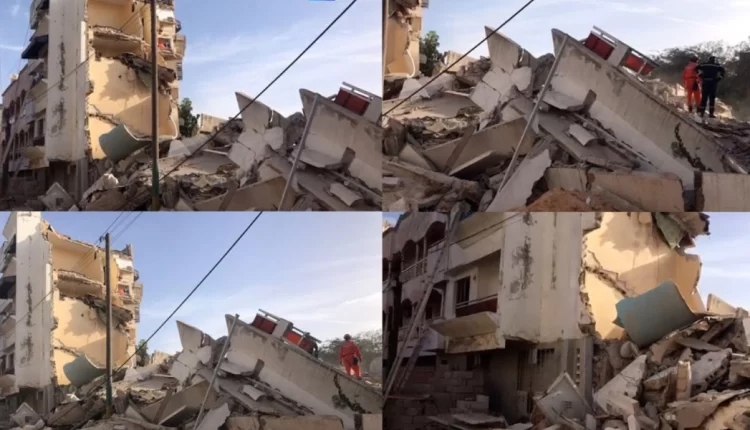 Effondrement immeuble