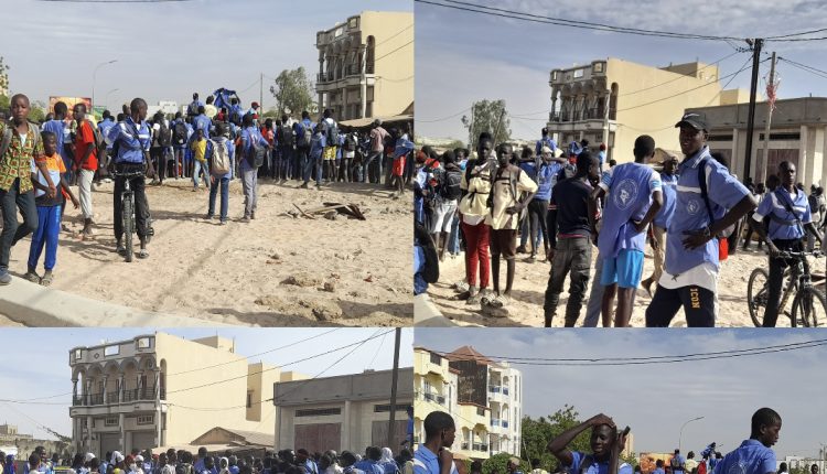 POUR RECLAMER JUSTICE A LANDING CAMARA Les élèves de la Commune de Sédhiou décrètent 48 heures de grève GRANDPANEL